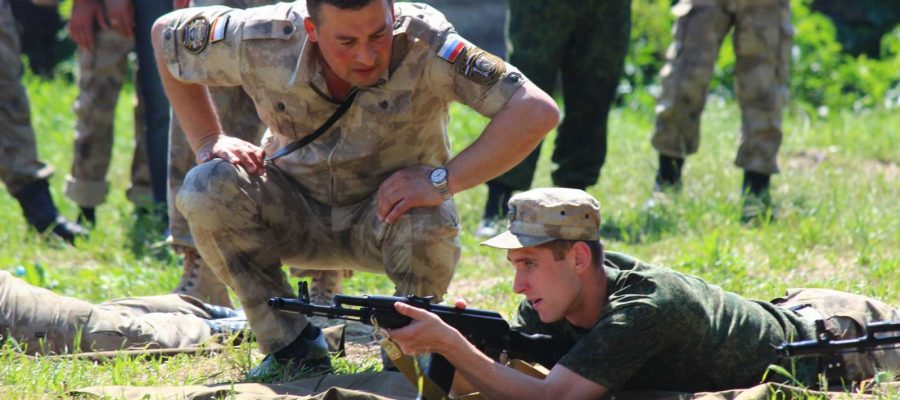 Будни боевой подготовки Народного ополчения Крыма