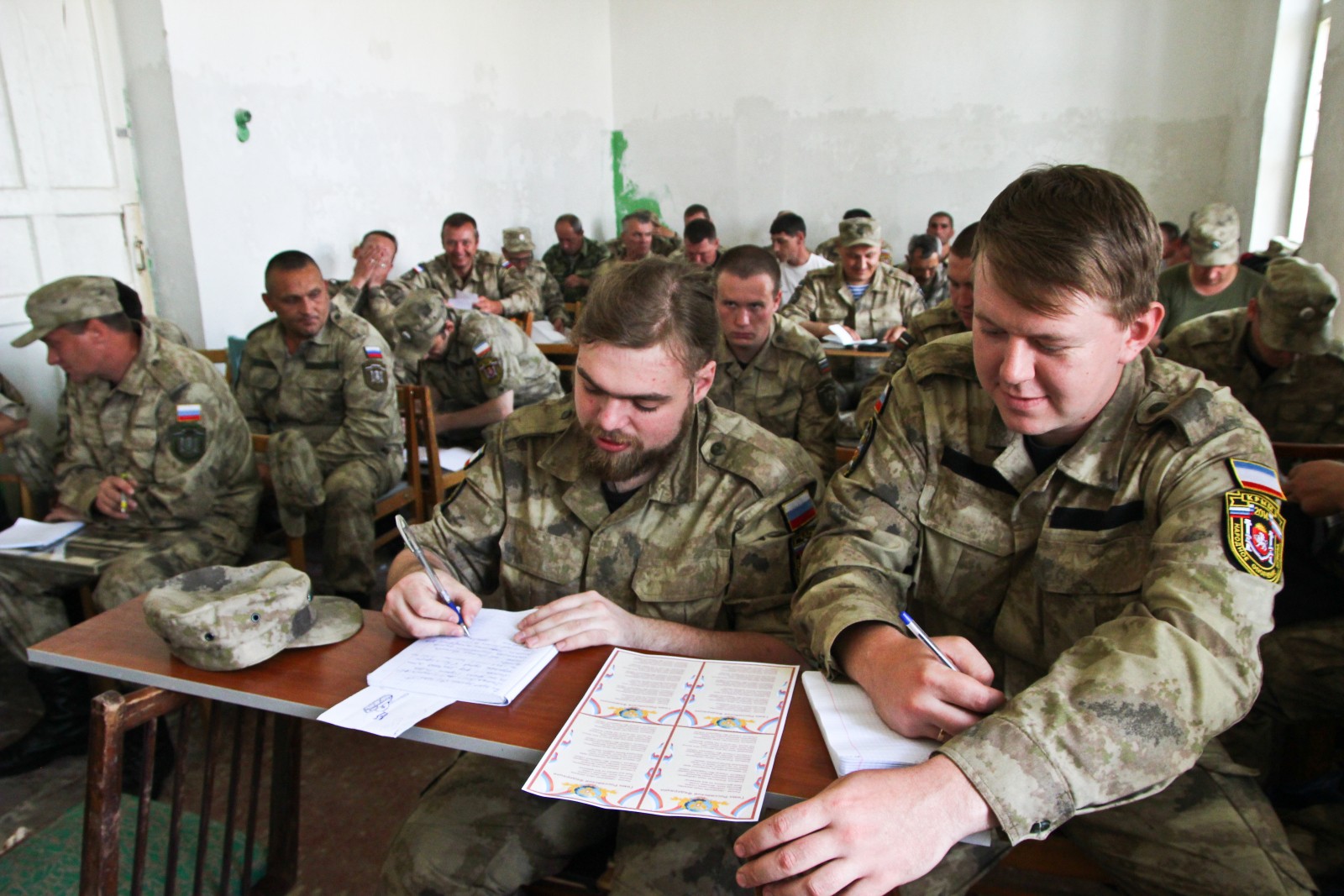 Командир полка народного ополчения Крыма. Народное ополчение Крыма 2014.