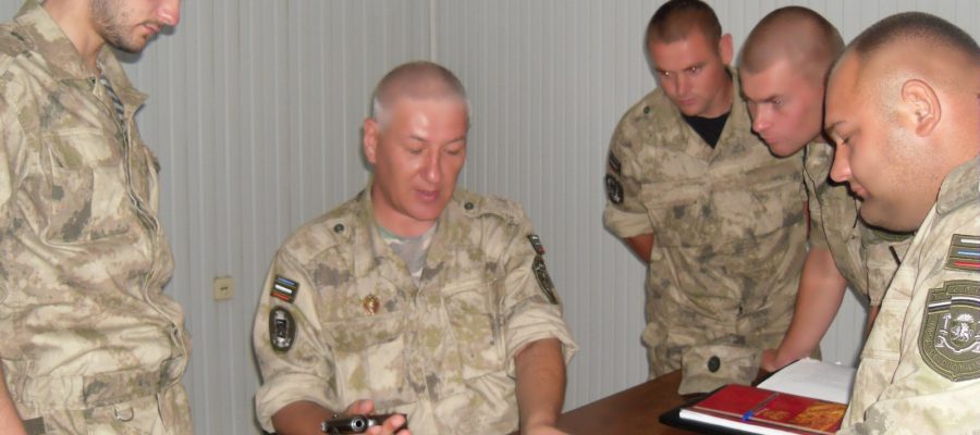 Армянская рота Народного ополчения Крыма провела занятия по военной подготовке 1