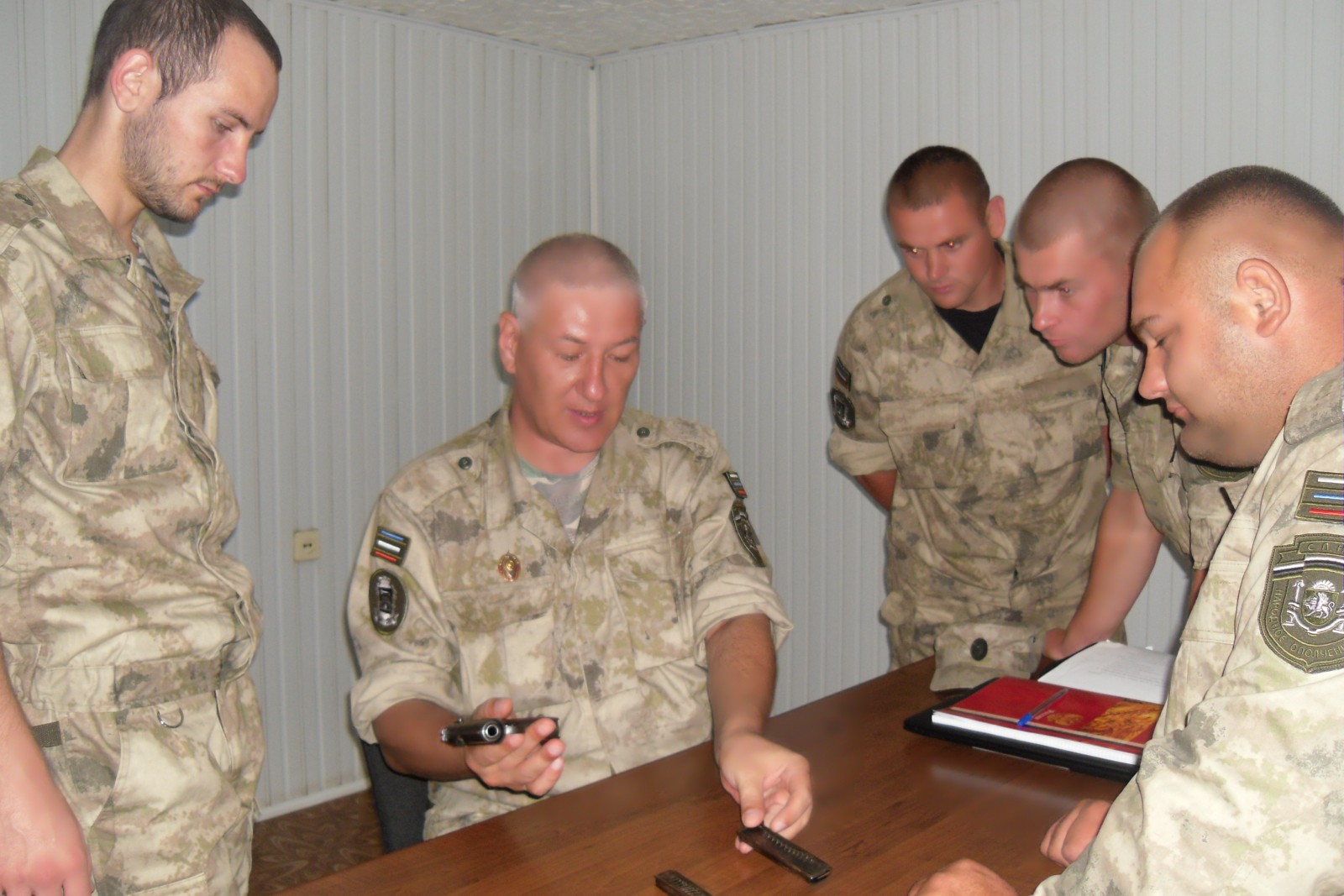Армянская рота Народного ополчения Крыма провела занятия по военной подготовке 1