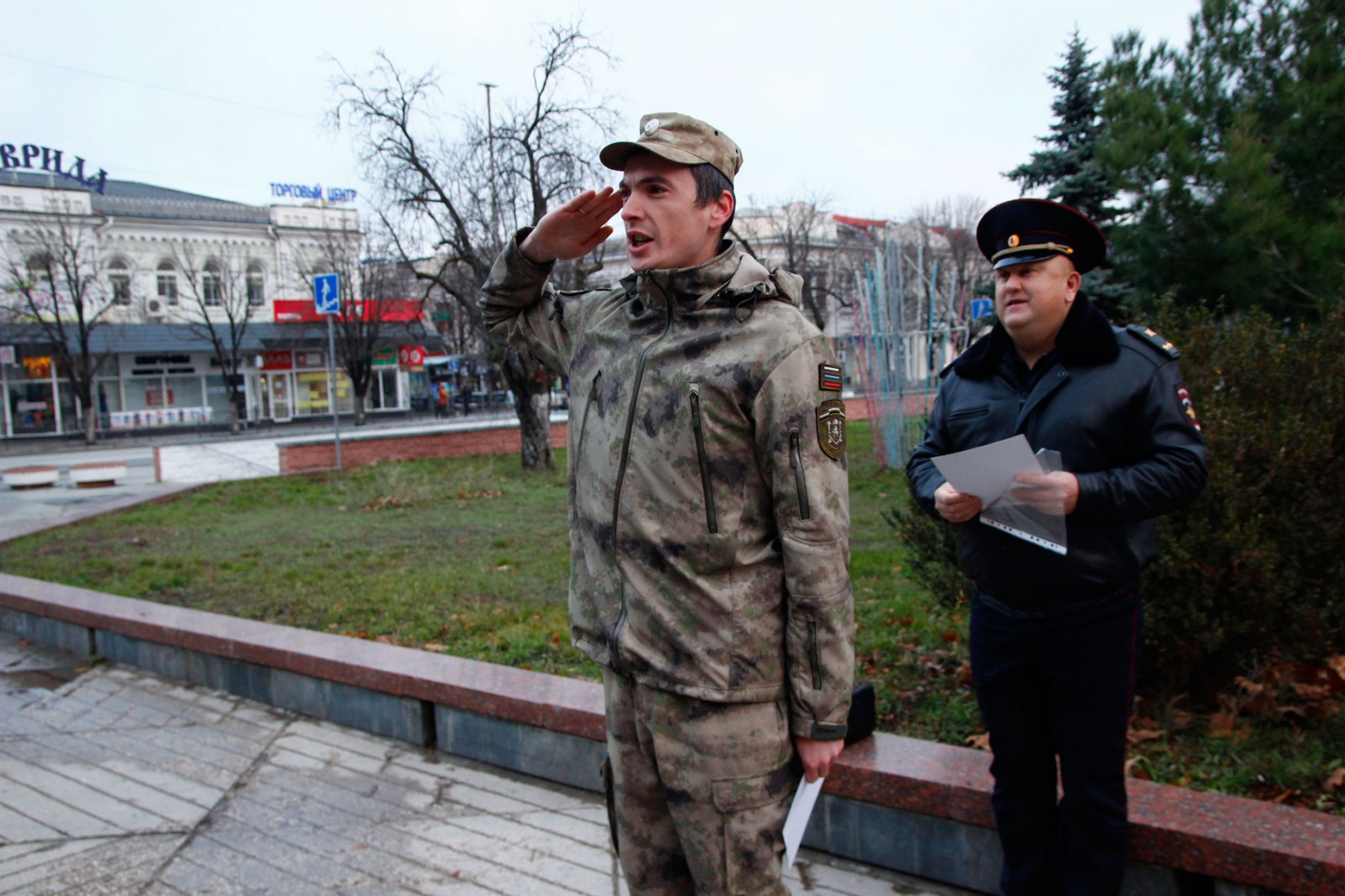 Руководитель 1 народного ополчения