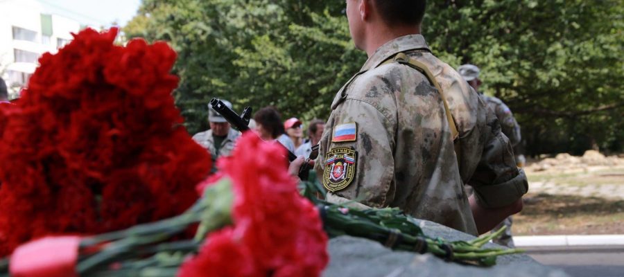 В Симферополе открыли закладной камень памятника погибшим в борьбе с терроризмом