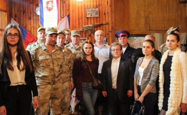 В Крыму открылся штаб Ялтинского отдела полка Народного ополчения Крыма