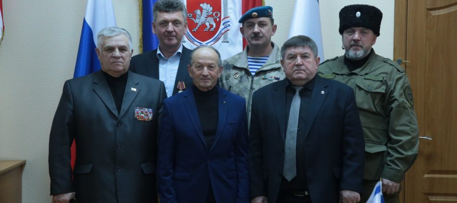 Совещание по подведению итогов деятельности полка Народного ополчения Республики Крым